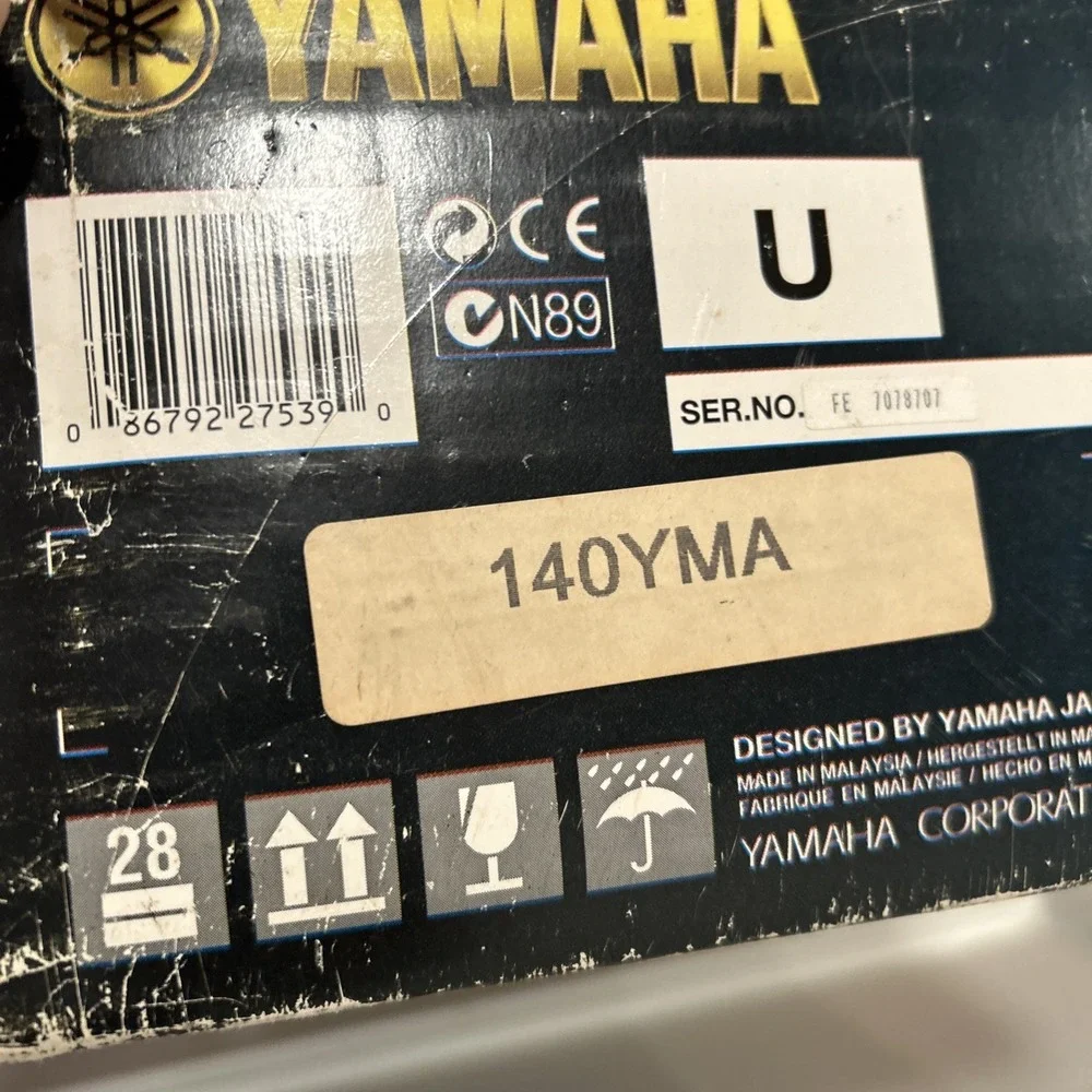 Yamaha Education Suite PSR-140 Piano Keyboard BLACK BLUE Multi Sound 49 Key